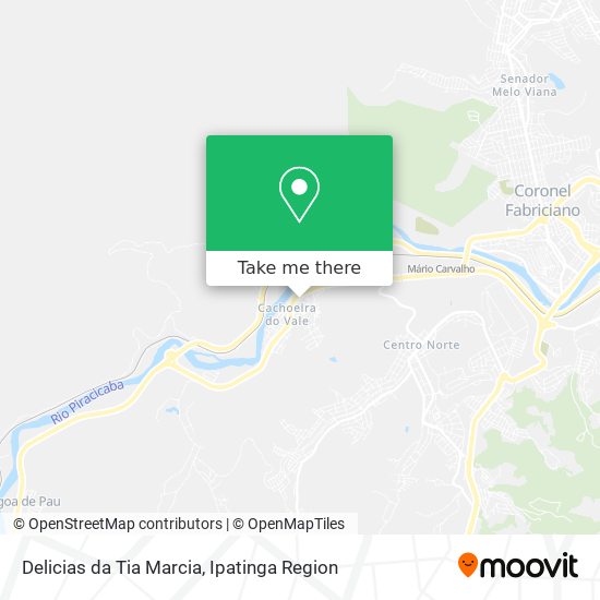 Mapa Delicias da Tia Marcia