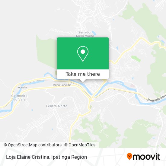 Loja Elaine Cristina map