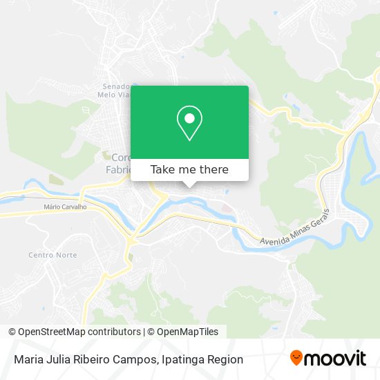 Maria Julia Ribeiro Campos map