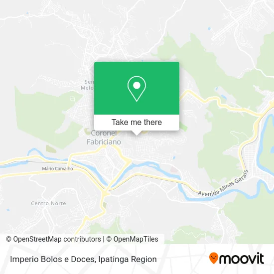 Imperio Bolos e Doces map