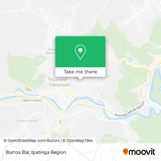 Burros Bar map