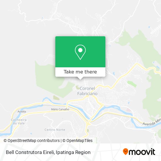 Bell Construtora Eireli map