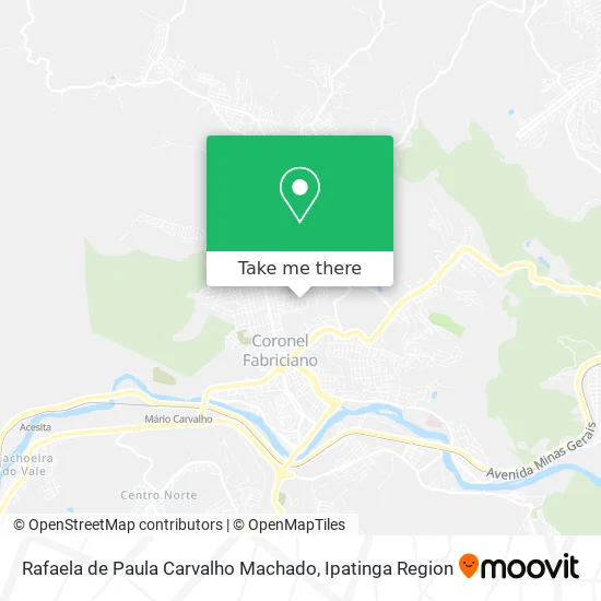 Rafaela de Paula Carvalho Machado map