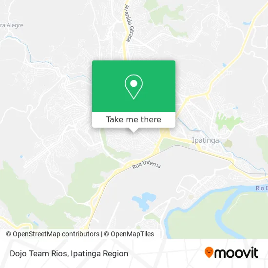 Dojo Team Rios map