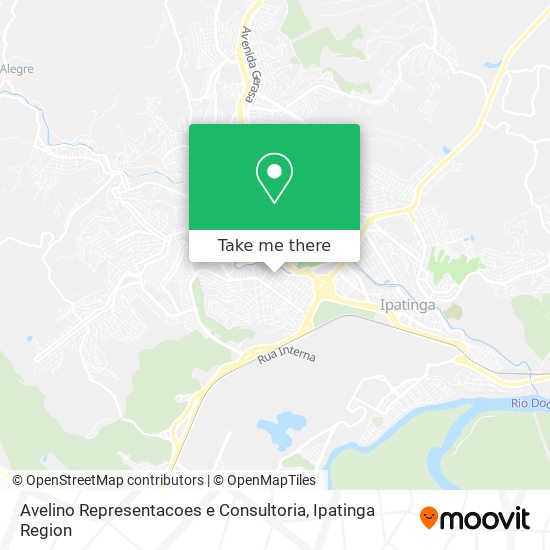 Avelino Representacoes e Consultoria map