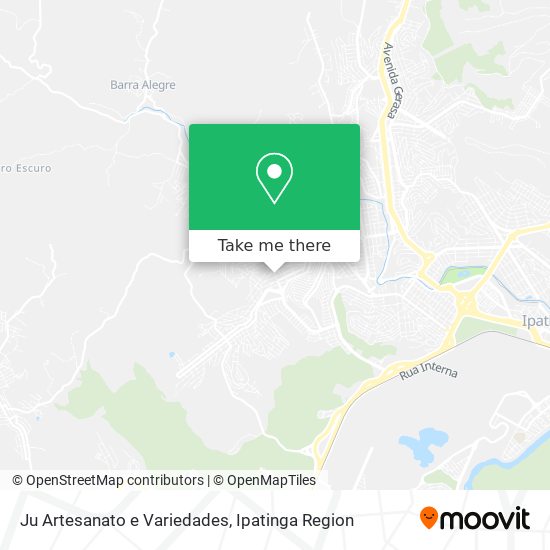 Ju Artesanato e Variedades map