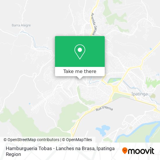 Hamburgueria Tobas - Lanches na Brasa map