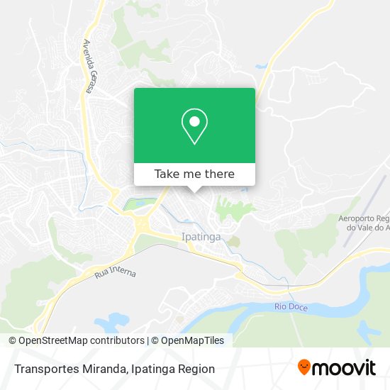 Transportes Miranda map