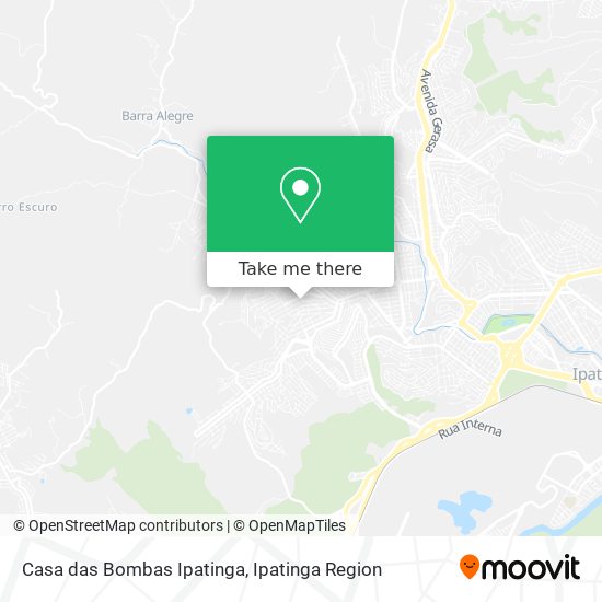 Casa das Bombas Ipatinga map
