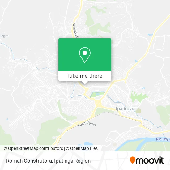 Romah Construtora map