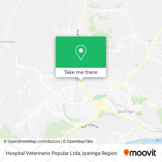 Hospital Veterinario Popular Ltda map