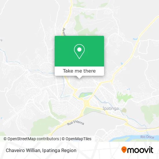 Chaveiro Willian map