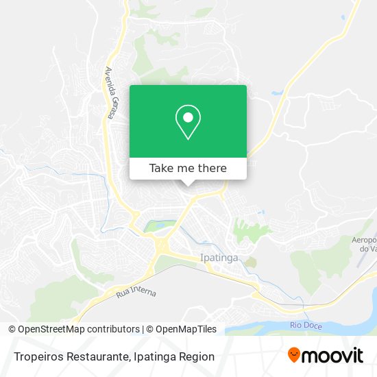 Tropeiros Restaurante map