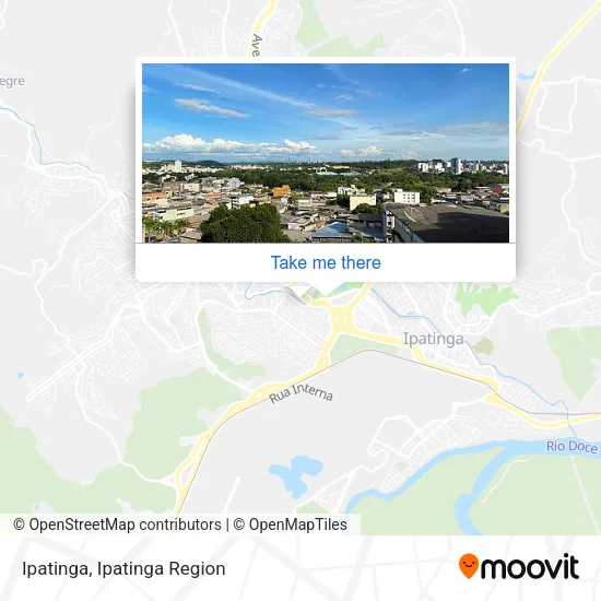 Ipatinga map