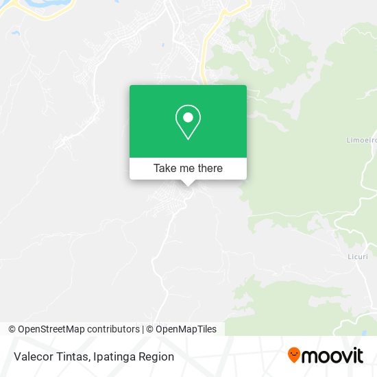 Valecor Tintas map