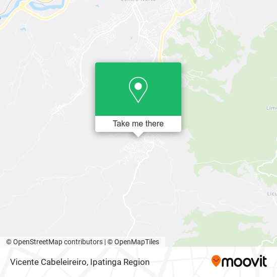 Vicente Cabeleireiro map