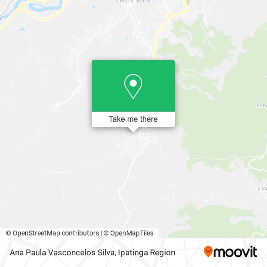 Ana Paula Vasconcelos Silva map