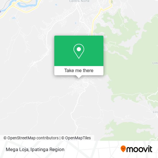 Mapa Mega Loja