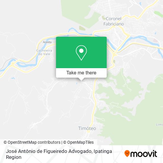 José Antônio de Figueiredo Advogado map