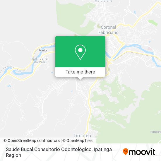 Saúde Bucal Consultório Odontológico map