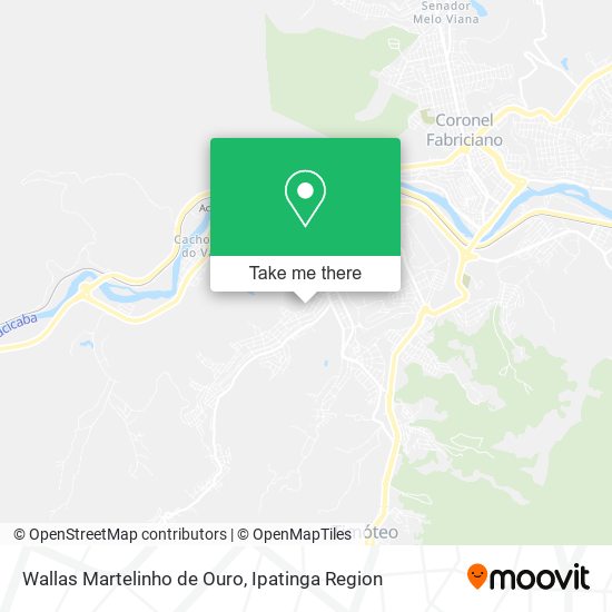 Wallas Martelinho de Ouro map