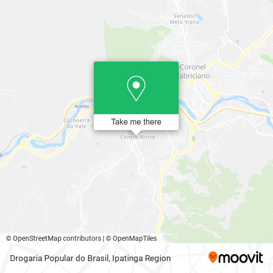 Mapa Drogaria Popular do Brasil