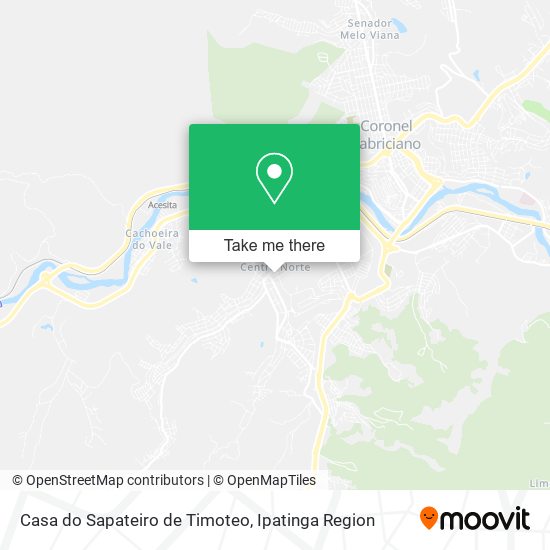 Casa do Sapateiro de Timoteo map