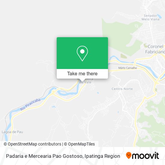 Padaria e Mercearia Pao Gostoso map