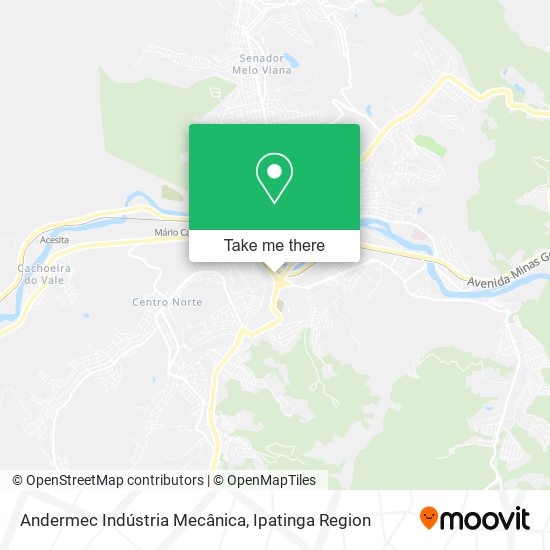 Andermec Indústria Mecânica map