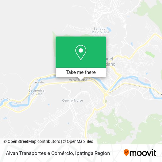 Alvan Transportes e Comércio map