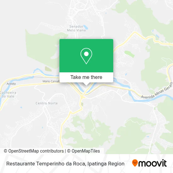 Restaurante Temperinho da Roca map