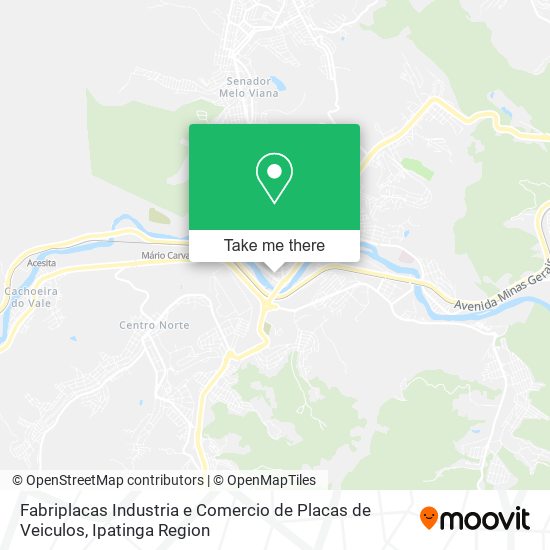 Fabriplacas Industria e Comercio de Placas de Veiculos map