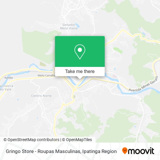 Gringo Store - Roupas Masculinas map