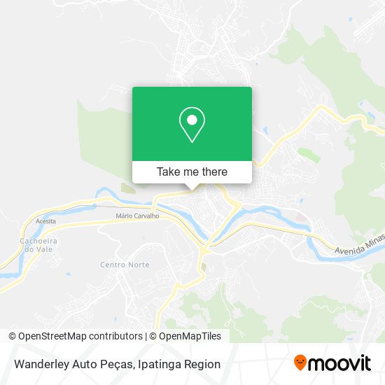 Wanderley Auto Peças map