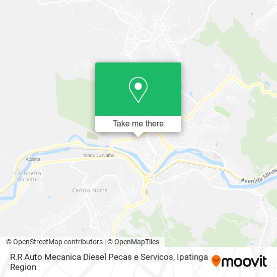 Mapa R.R Auto Mecanica Diesel Pecas e Servicos