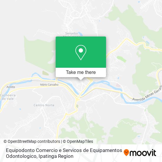 Mapa Equipodonto Comercio e Servicos de Equipamentos Odontologico