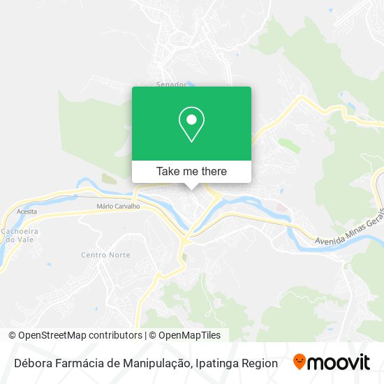 Débora Farmácia de Manipulação map