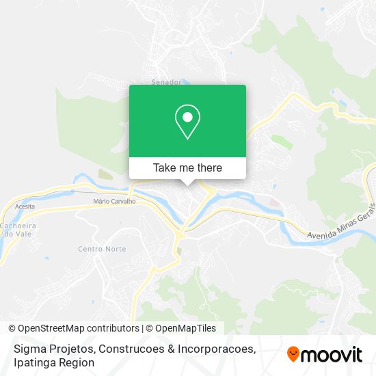 Sigma Projetos, Construcoes & Incorporacoes map