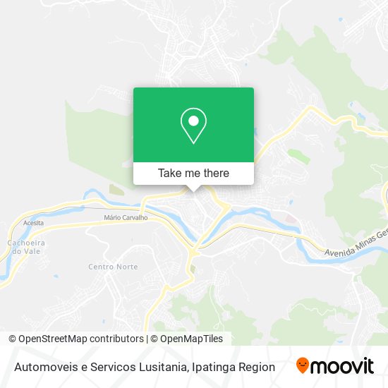 Automoveis e Servicos Lusitania map