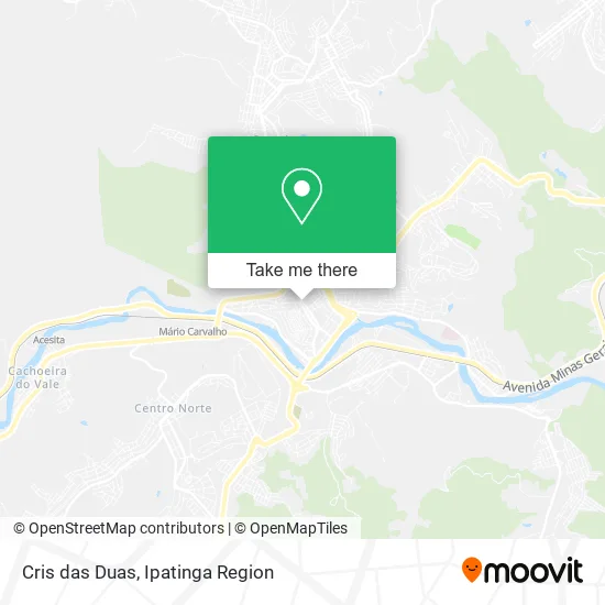 Cris das Duas map