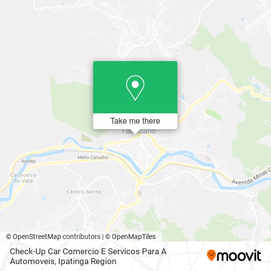 Check-Up Car Comercio E Servicos Para A Automoveis map