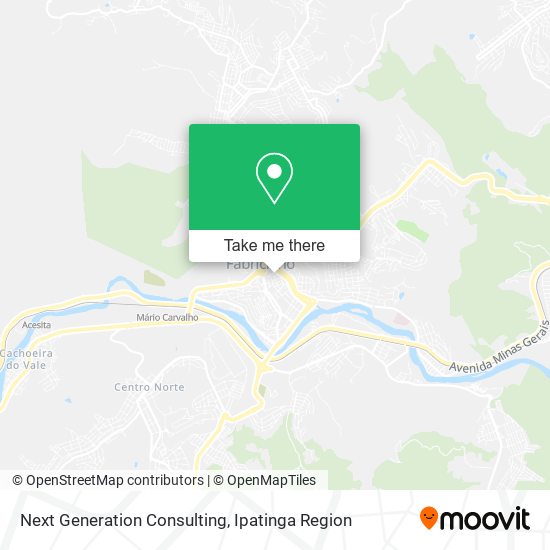 Next Generation Consulting map