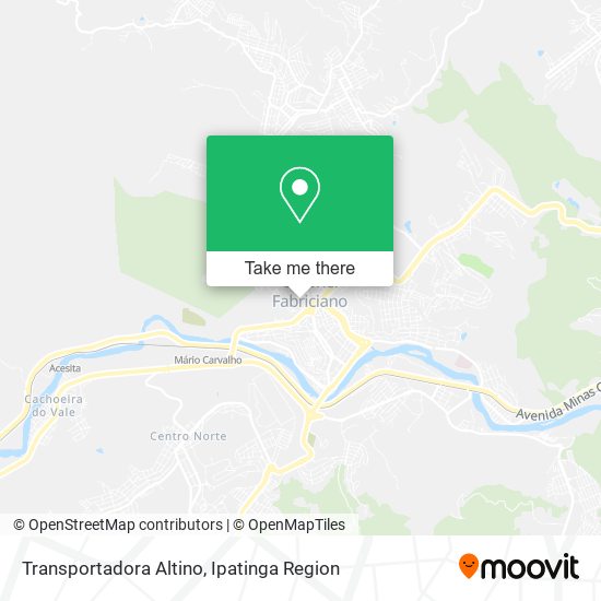 Transportadora Altino map