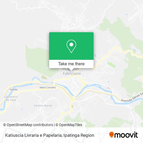 Katiuscia Livraria e Papelaria map