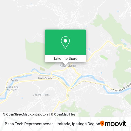 Basa Tech Representacoes Limitada map