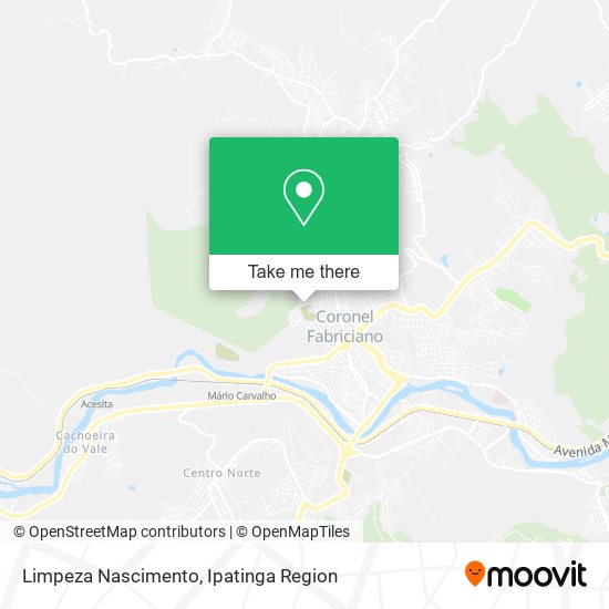 Limpeza Nascimento map