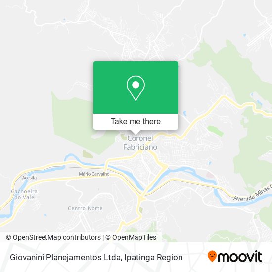 Giovanini Planejamentos Ltda map