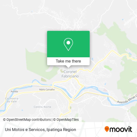 Uni Motos e Servicos map