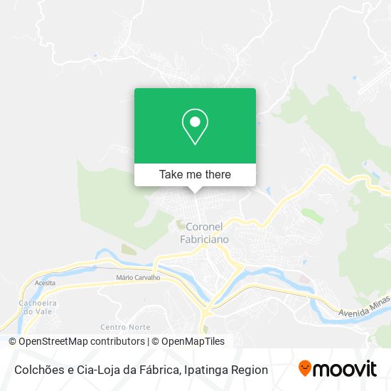 Colchões e Cia-Loja da Fábrica map