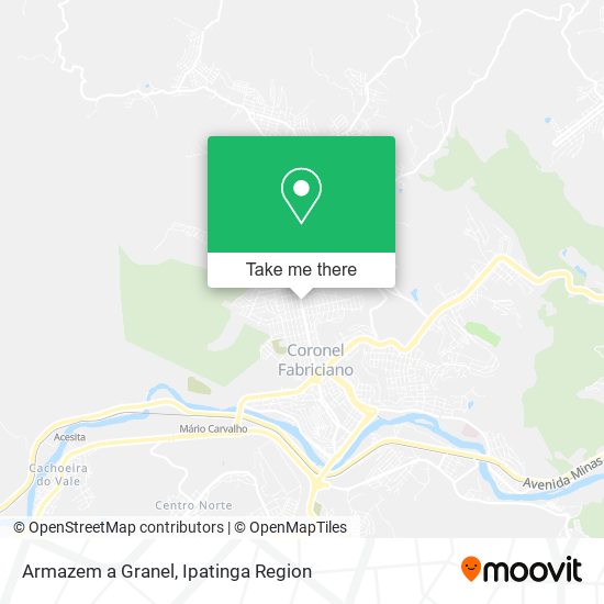 Armazem a Granel map